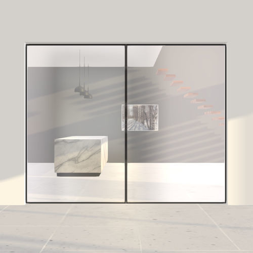 Parete amovibile - MINI-MAX - PortaPivot - in alluminio / per uso residenziale / per open space