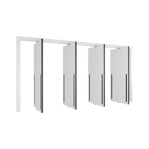 Porta da interno - 4245 - MULTIPLE - PortaPivot - in MDF / in alluminio anodizzato / in Corian®