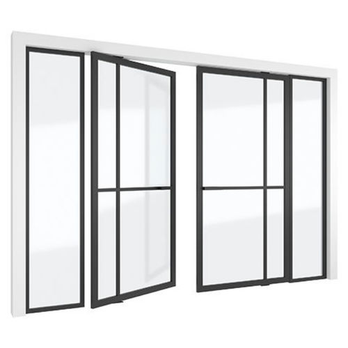 Porta da interno - 5730 - PortaPivot - in alluminio anodizzato / pivotante / contemporanea