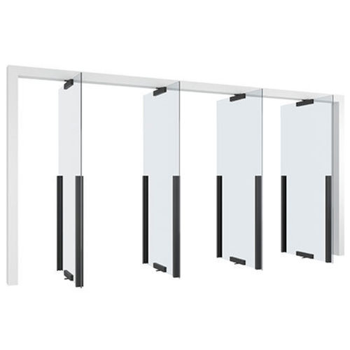 Porta da interno - MULTIPLE - PortaPivot - in vetro / a bilico con asse centrale / contemporanea