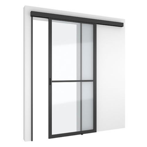 Porta da interno - 5730 - SINGLE  - PortaPivot - in alluminio anodizzato / scorrevole / contemporanea