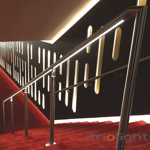 Corrimano in acciaio inossidabile - Triolight - con illuminazione LED integrata
