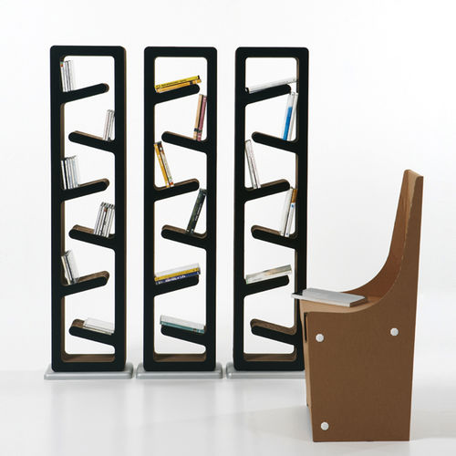 Mobile CD/DVD in legno - TRAFFIC - Kubedesign