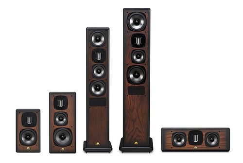 Sistema home cinema standard - AVON - CASTLE - residenziale / da interno / impiallacciato in legno