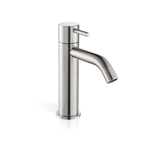 Miscelatore per lavabo - LINOX : IX55000250/IX55000251 - Griferia Rovira - da appoggio / in acciaio inossidabile / da bagno