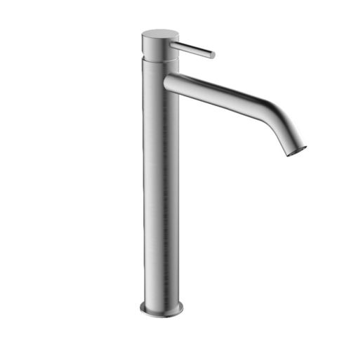 Miscelatore per lavabo - LINOX : IX55000280/IX55000281 - Griferia Rovira - da appoggio / in acciaio inossidabile / da bagno
