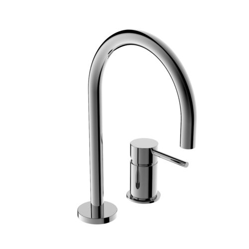 Miscelatore per lavabo - LINK : CR08508671/CR08508670 - Griferia Rovira - da appoggio / in metallo cromato / da bagno