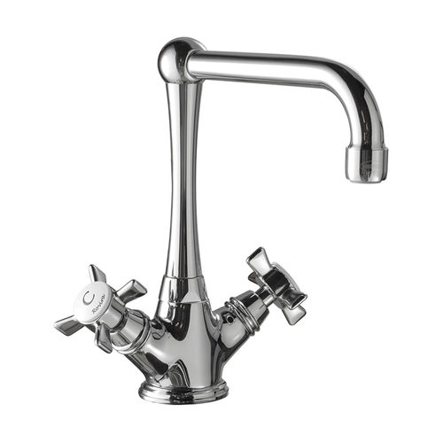 Miscelatore doppio comando per lavabo - 1880 : 1500225 SERIES - Griferia Rovira - da appoggio / in metallo / da bagno