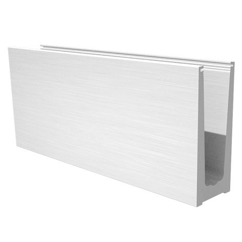 Ringhiera in alluminio - QUICK MOUNT 1,0 KN - FLOOR - ALLIAVERRE - pannelli in vetro / da esterno / per scala