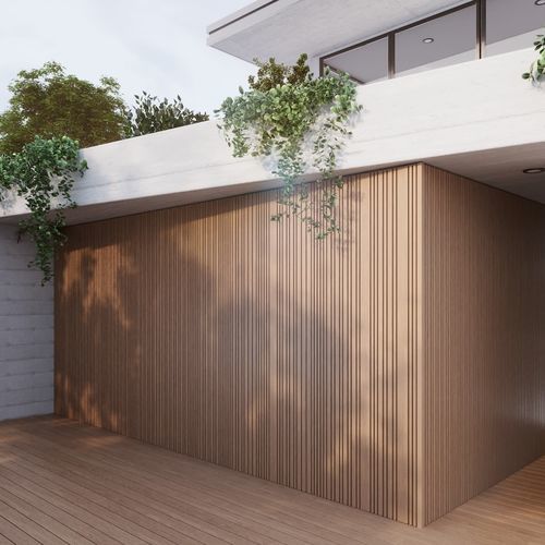 rivestimento murale in legno composito - Déco