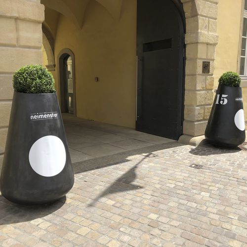 Vaso da giardino in acciaio - PK70 - altre forme / per uso residenziale / per ristorante
