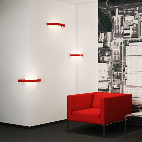 Applique contemporanea - OLALA WALL 90 - Oleant Lighting - da interno / da esterno / in alluminio