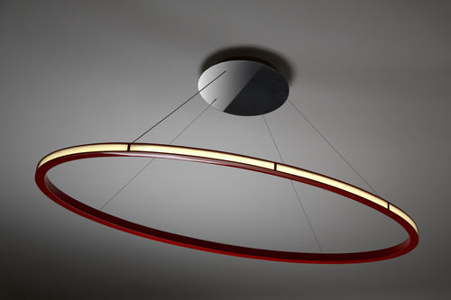 Lampada a sospensione - ECLIPSE IN - Oleant Lighting - in alluminio / in policarbonato / contemporanea