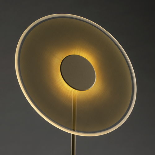 Lampada da terra - BLASS GENESIS - Oleant Lighting - in ottone / in vetro / contemporanea