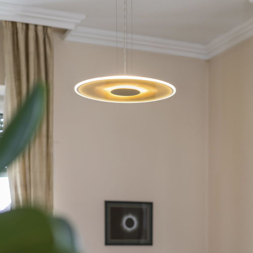 Lampada a sospensione - BLASS PINNACLE - Oleant Lighting - in alluminio / in ottone / in vetro
