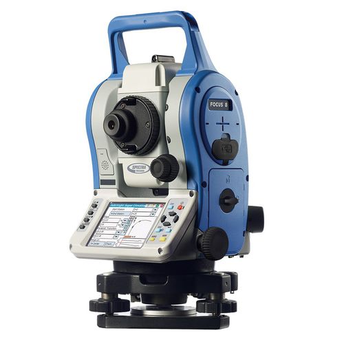 Stazione totale senza prisma - FOCUS 8 - Spectra precision - con prisma / automatica / Bluetooth