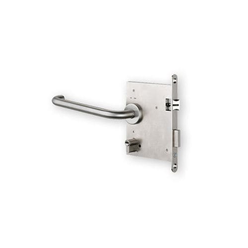 Serratura meccanica - PMR - Deny Security - con impugnatura / per porta d'ingresso / a 1 punto