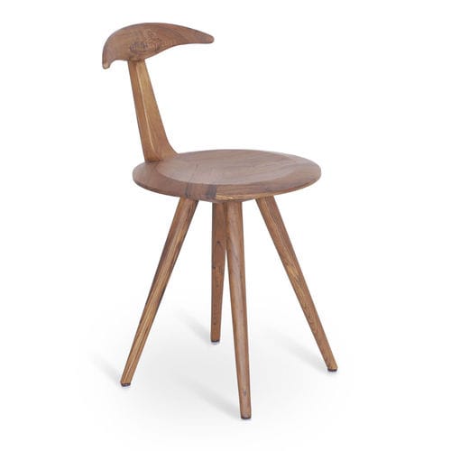 Sedia da pranzo contemporanea - PRATINU - ALANKARAM - da cucina / in teak / in legno