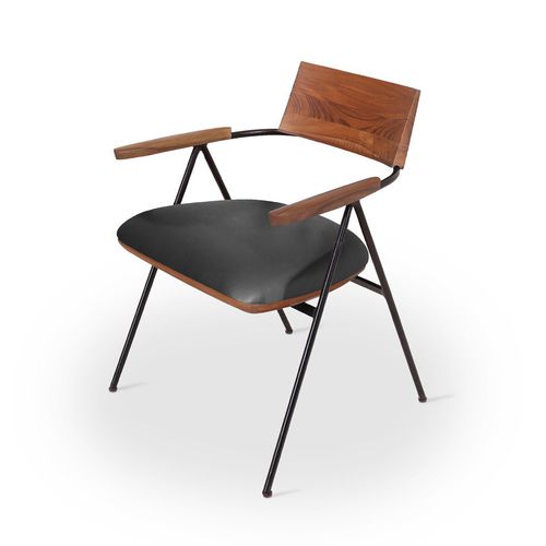Sedia da pranzo contemporanea - SILIQ - ALANKARAM - da interno / in metallo / in tessuto