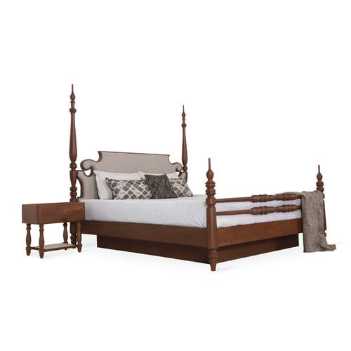 Letto matrimoniale - MAGINOO - ALANKARAM - moderno / imbottito / con testiera