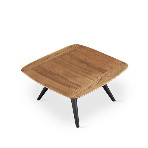 Tavolo contemporaneo - FUSI - ALANKARAM - in legno massiccio / in noce / in teak