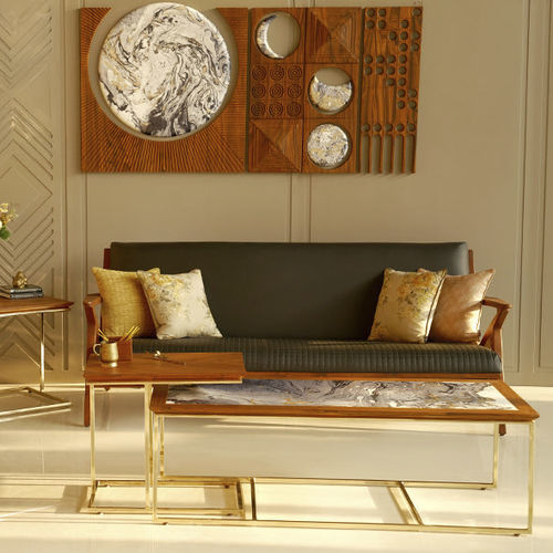Divano moderno - Z-SOFA - ALANKARAM - da sala / per camera da letto / in tessuto