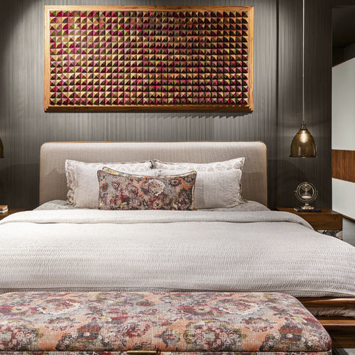 Pannello decorativo per arredamento - KONISKE - ALANKARAM - per muro / in teak / 3D
