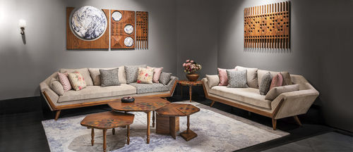Pannello decorativo per arredamento - RITMIK - ALANKARAM - per muro / in legno / in teak