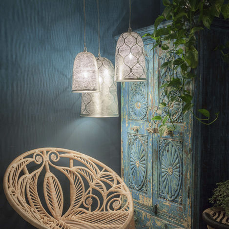 Lampada a sospensione - DOME - Zenza - in ottone / in nichel / contemporanea