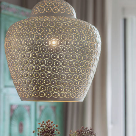 Lampada a sospensione - BUDDAH - Zenza - in ottone / in nichel / contemporanea