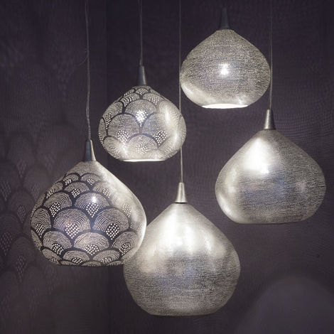 Lampada a sospensione - PRINCESS - Zenza - in ottone / in nichel / contemporanea