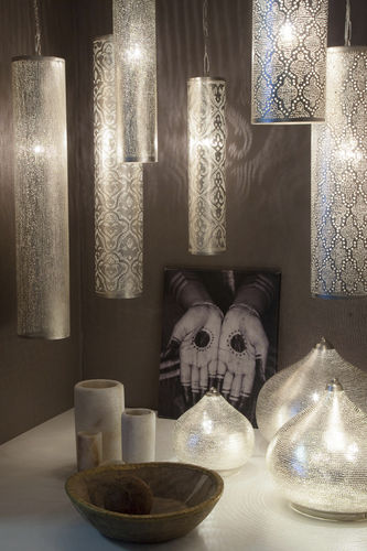 Lampada a sospensione - TALLY - Zenza - in ottone / in nichel / contemporanea