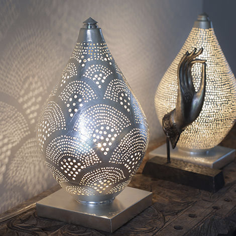 Lampada da tavolo - ELEGANCE - Zenza - in ottone / contemporanea / senza fili