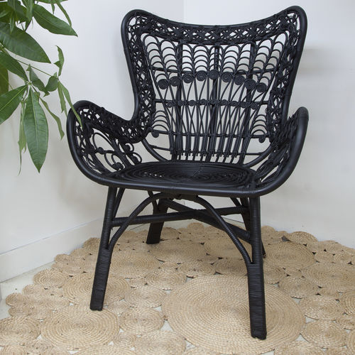 Sedia classica - BUTTERFLY - Zenza - da interno / in rattan / per uso residenziale