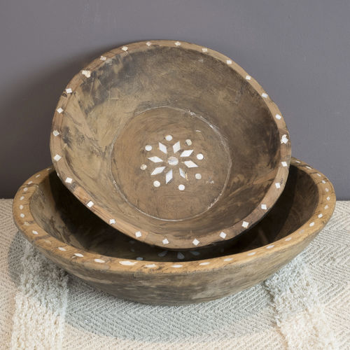 Ciotola in legno - PEARL INLAY - Zenza