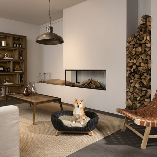 Cesta per cane in legno - VICTOR - Lord Lou - in tessuto
