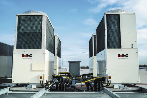 Pompa di calore aria-aria - ECO MONDIA Green Technology Europe GmbH - a gas / commerciale / industriale