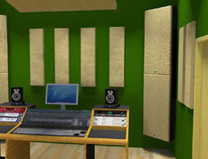 Pannello fonoassorbente a muro - MAXTRAP™ - Primacoustic - in MDF / in lana / per ufficio
