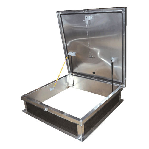 Botola per tetto - A5656 - Acudor Products Ltd. - quadrata / in metallo / per sistema domotico