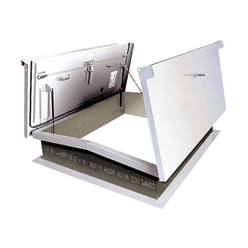 Botola per tetto - A6868 - Acudor Products Ltd. - quadrata / in alluminio / per sistema domotico
