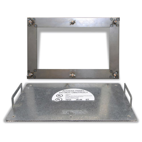 Sportello d'ispezione per pavimento - GDD - Acudor Products Ltd. - quadrato / in acciaio galvanizzato / impermeabile all’aria