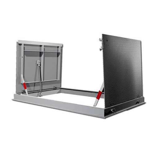 Botola per pavimento - FC-300 - Acudor Products Ltd. - quadrata / rettangolare / in alluminio