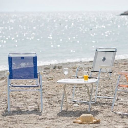 Sedia contemporanea - PA160B - Forma Marine - da esterno / in Textilene® / in vinile