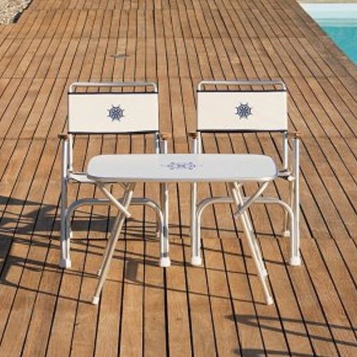 Tavolo contemporaneo - M450 series - Forma Marine - in melaminico / con supporto in alluminio anodizzato / rettangolare