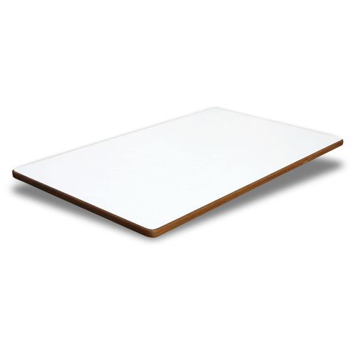 Piano per tavolo in compensato - S75125FT - Forma Marine - in iroko / per barca / bianco