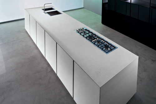 Cucina contemporanea - M7 - Minimal Cucine - in legno massiccio / in legno laccato / in pietra naturale