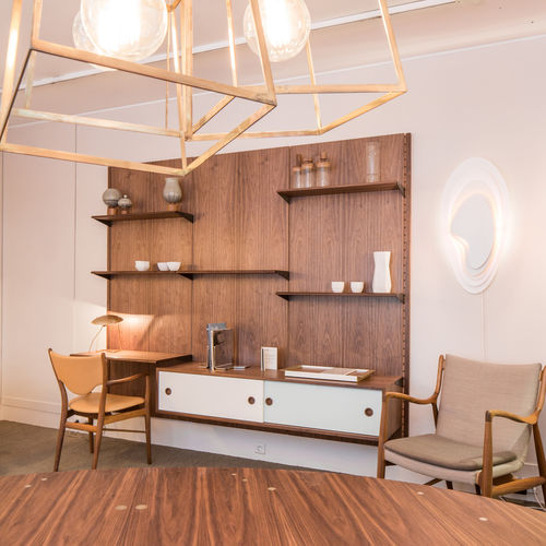 Mensola - Finn Juhl - design scandinavo / in rovere / in noce