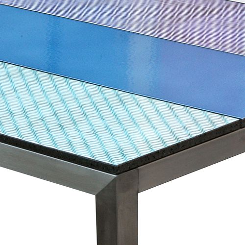 Tavolo in pietra lavica - MEDITERRANEAN - Made a Mano Srl - Rosario Parrinello - rettangolare / professionale / da esterno