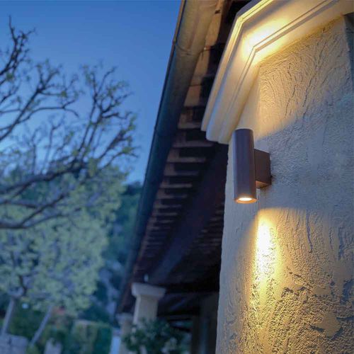 Applique contemporanea - PILAS - MAISON ORSTEEL - per esterni / in alluminio / tonda