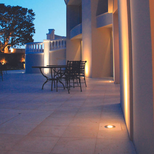 Faretto da incasso a pavimento - GAIA - MAISON ORSTEEL - LED / rotondo / IP68